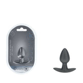 Ouch Anal Plug Small Gun Metal Grey 6.5 cm Butt Plug Grey Butt Plugs